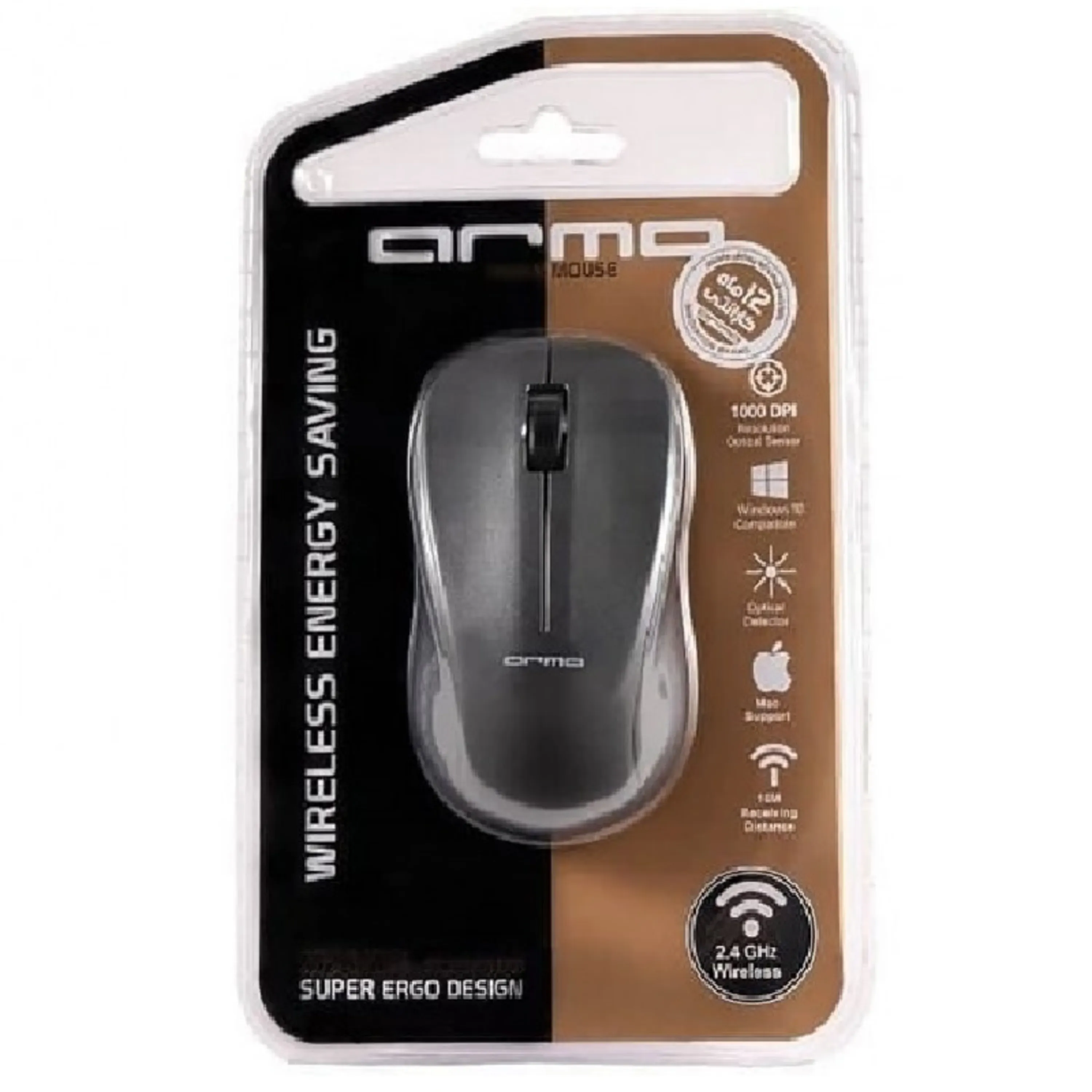 ماوس بی سیم آرمو مدل M26WS | شناسه کالا KT-991046 ماوس بی سیم آرمو مدل M26WS | شناسه کالا KT-991046